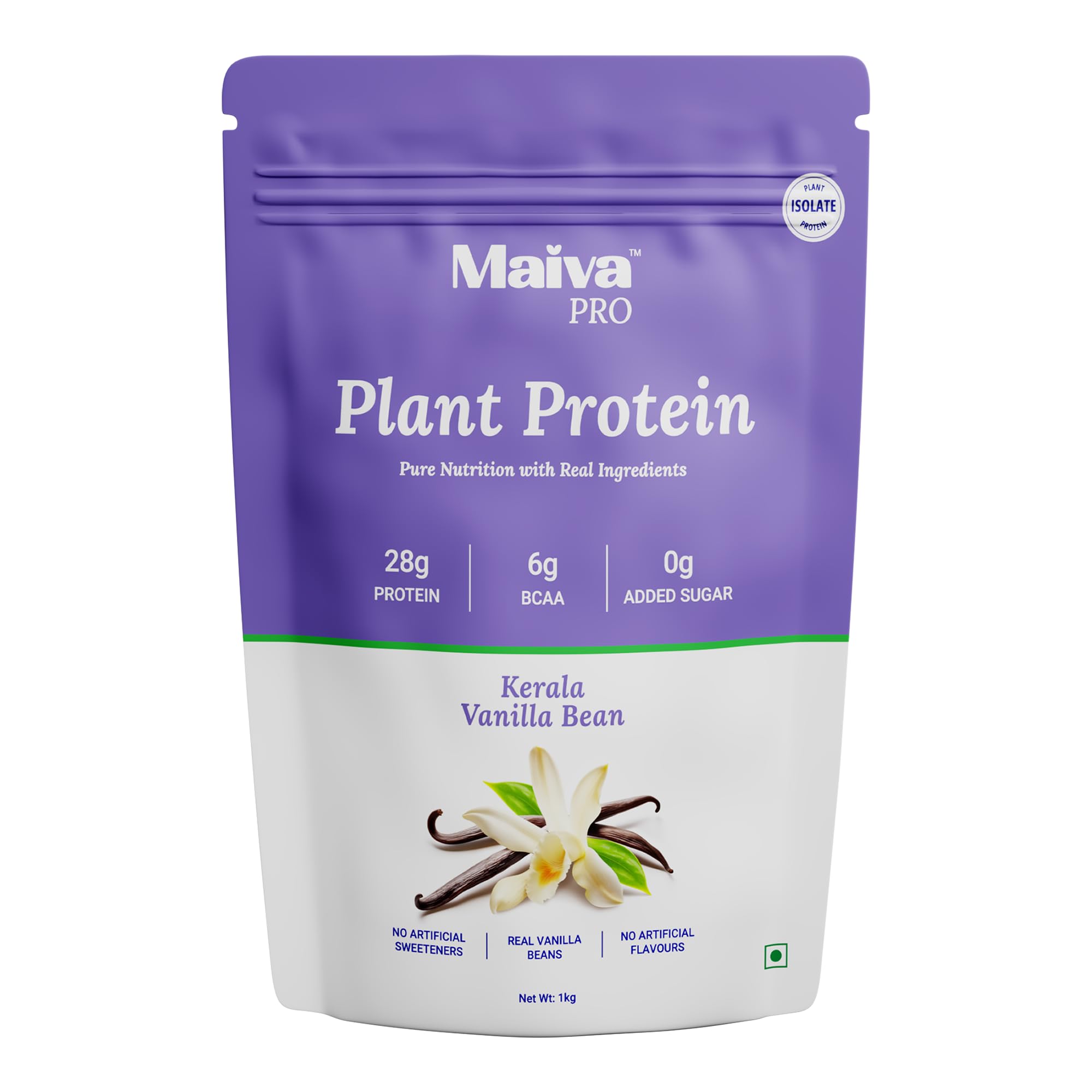 Maiva Pro Plant Protein Powder - 1kg - Alphonso Mango | 28g Protein, Pea Protein Isolate | No Artificial Sweeteners | Easy to Digest, Light on Stomach | No Bloating | Vegan, Lactose Free — Amazon image 15