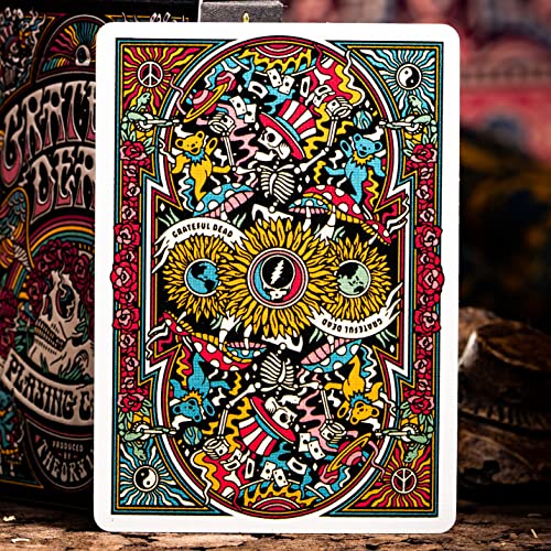 Baraja de Naipes Póker Grateful Dead con Arte Icónico miniatura 6