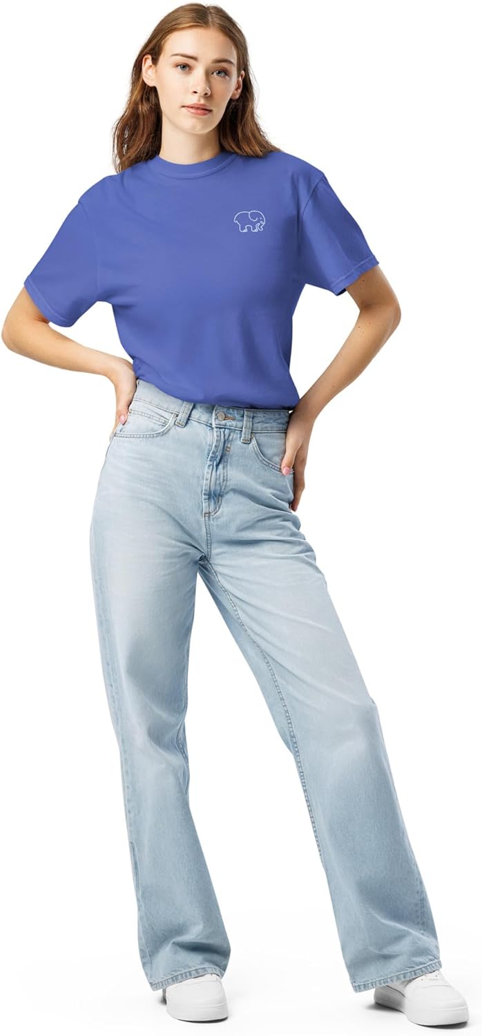 Ivory Ella Womens Oversized Crew Tee - Image 3