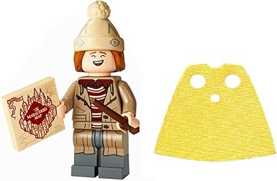 LEGO Harry Potter Series 2: George Weasley with Marauderâ€™s Map and Extra Short Yellow Cape (71028)
