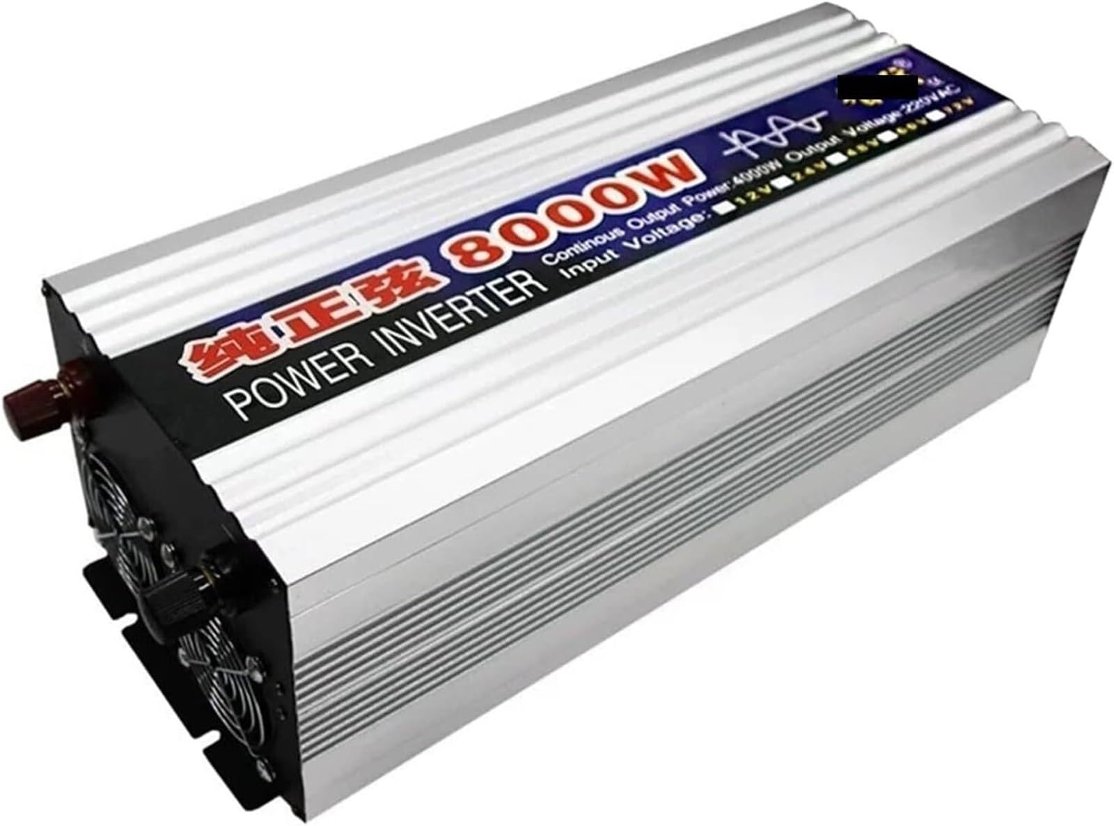 Inversor de Onda sinusoidal Pura 1000W 1600W 2000W 3000W 4000W 5000W 6000W 8000W 12V 24V 48V 60V 72V a 110V/220V/230V Transformador Corriente, Onda Inversor de Corriente camion(8000W,72Vto220V)