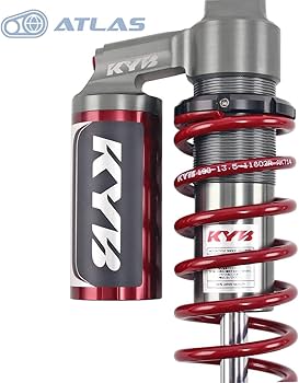 KYB ダブルショックアブソーバー 赤/銀 Amazon | タイカヤバ KYB XMAX250 XMAX300 K-Elite アジャスタブル