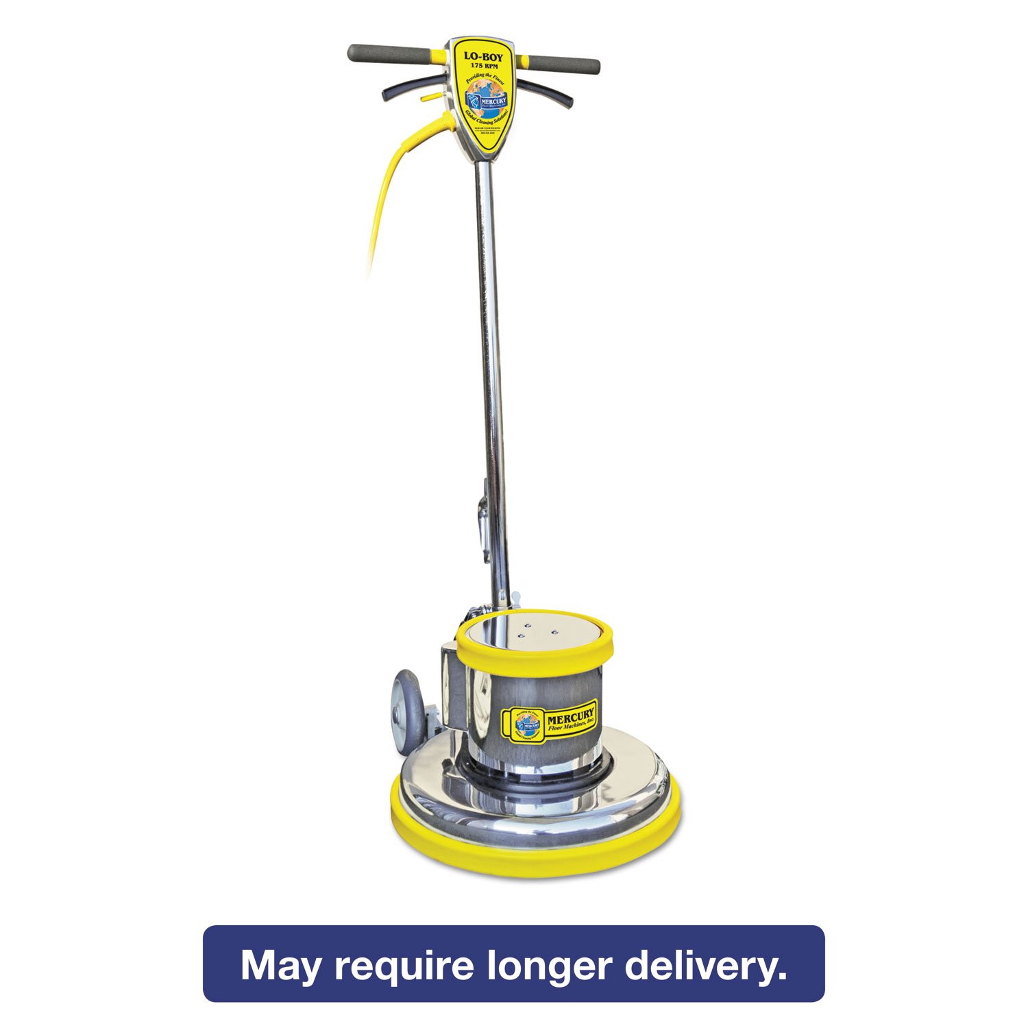 PRO15 Pro-175-15 Floor Machine, 1.5 Hp, 175 RPM, 14-Inch Brush Diameter