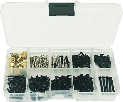 210PCS Screw Box Kit RC Car Part for 1/12 MN82 LC79 Rc Car Screw Box Kit Replacement for 1/12 MN82 LC79 Rc Car Upgrade Accessories