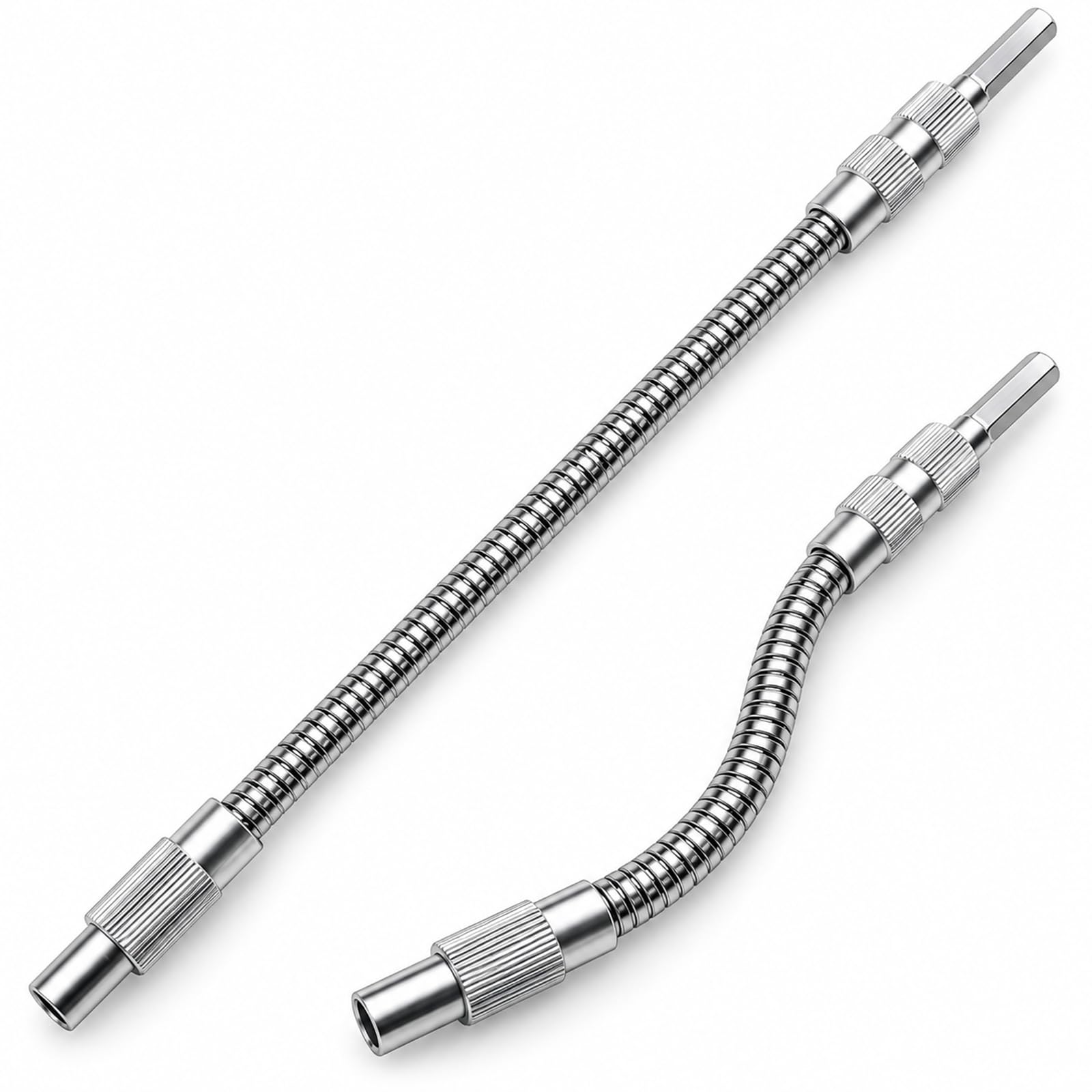 Guyuyii Flexible Drill Bit Extension, 360° Bendable Shaft for Tight Spaces