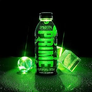 NEWEST Prime Hydration Glowberry (12 Drinks, 16 Fl Oz Each)