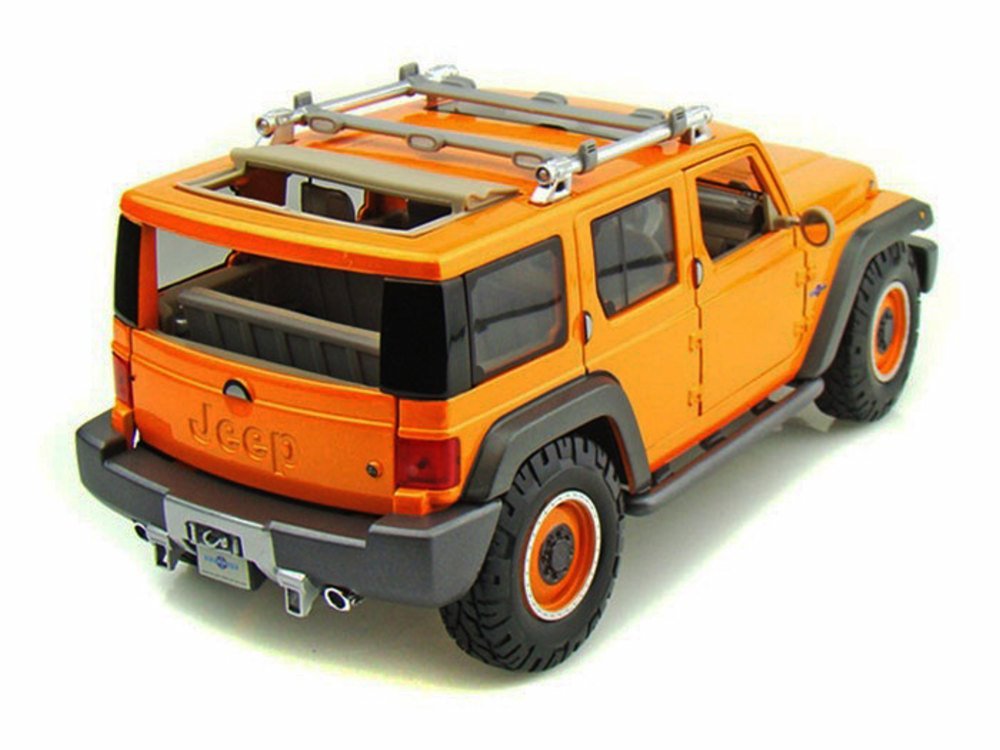 Jeep Rescue Concept Orange 1/18 Diecast Model Car by Maisto