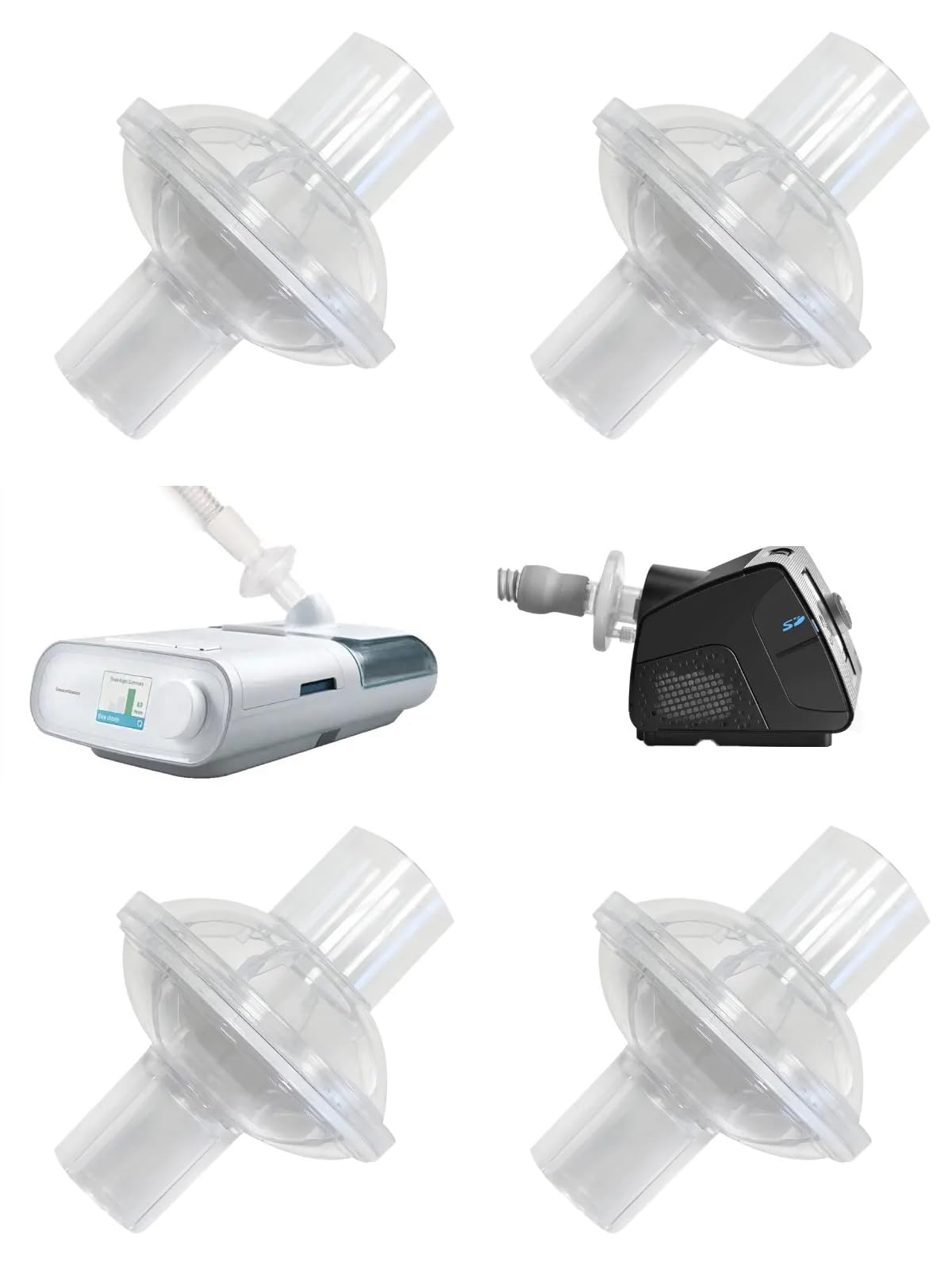 CPAP Inline Filters - 4 Pack for Cleaner Air -4