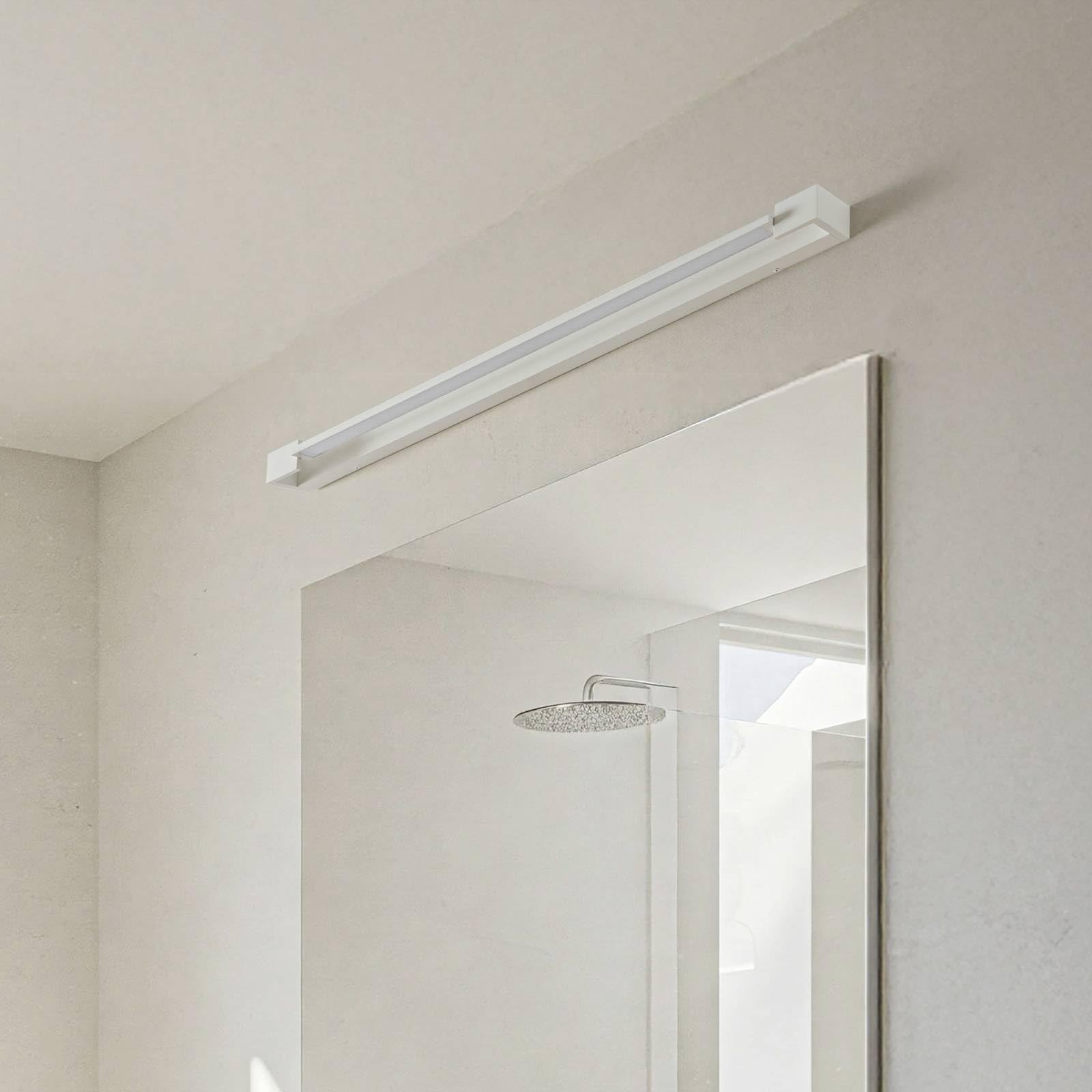 Arcchio ,schwenkbar (spritzwassergeschützt (Modern) in Weiß aus Aluminium (1 flammig,) - Bad Wandleuchten Spiegelleuchte Badezimmer Wandbeleuchtung Badezimmerleuchte