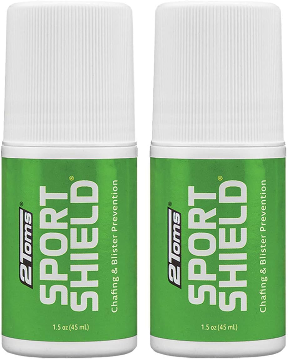 2Toms SportShield, Original Formula, All-Day Anti Chafe and Blister Prevention, Waterproof Protection from Chafing and Skin Irritation, 1.5 Ounce