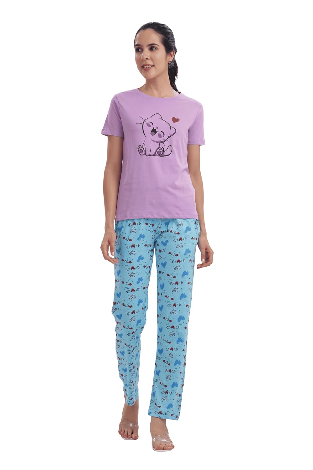 EAGLE LINE Women's Cotton Printed T-Shirt & Pajama Set | Comfortable Nightwear - Review, Price and Buying Guide