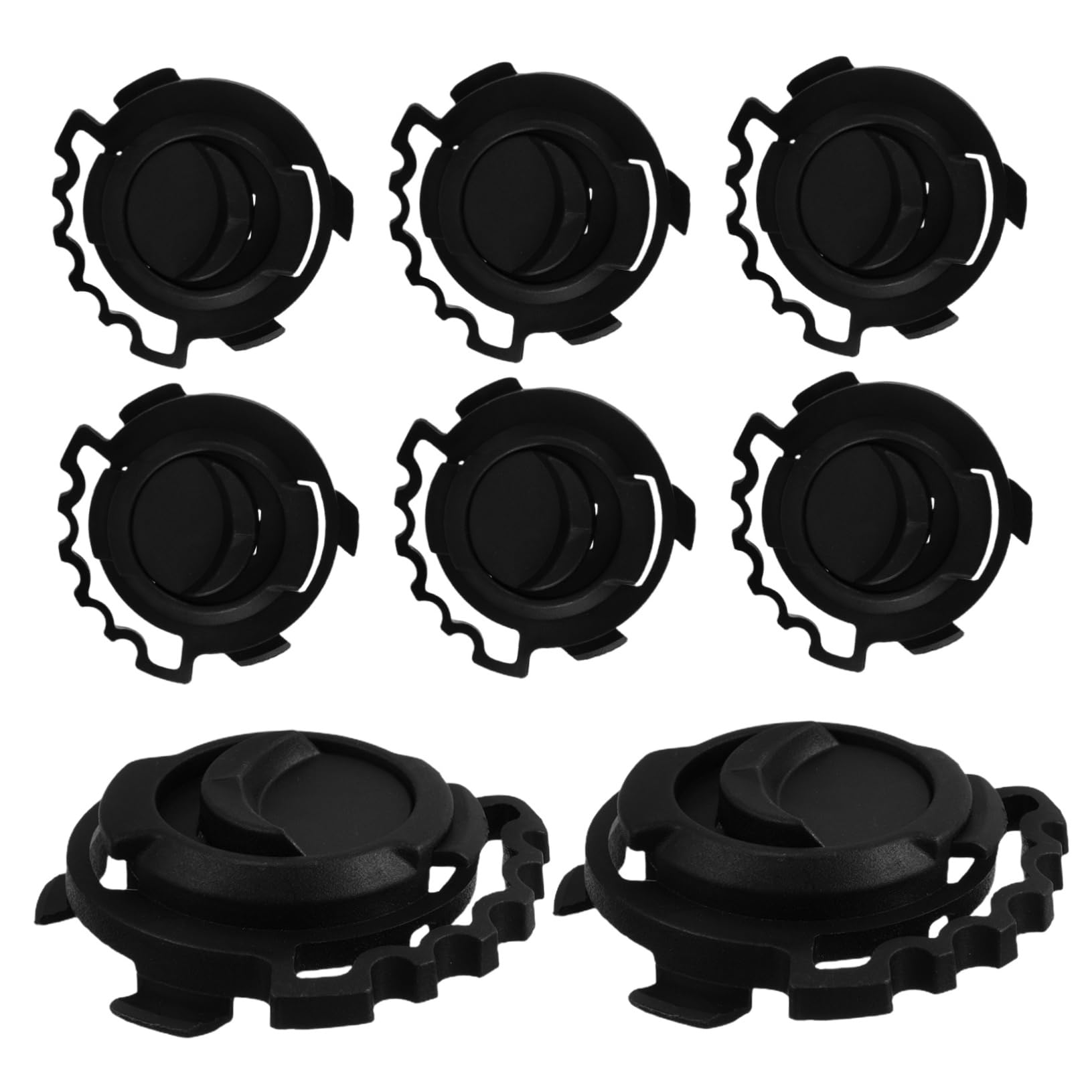 HANABASS 4 Pairs Visor for Shield Quick Release Plastic Fasteners for Electric Secure Impact Resistant Safety Accessories Compatible with Various Helmets