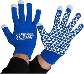 Phi Beta Sigma Knit Texting Gloves