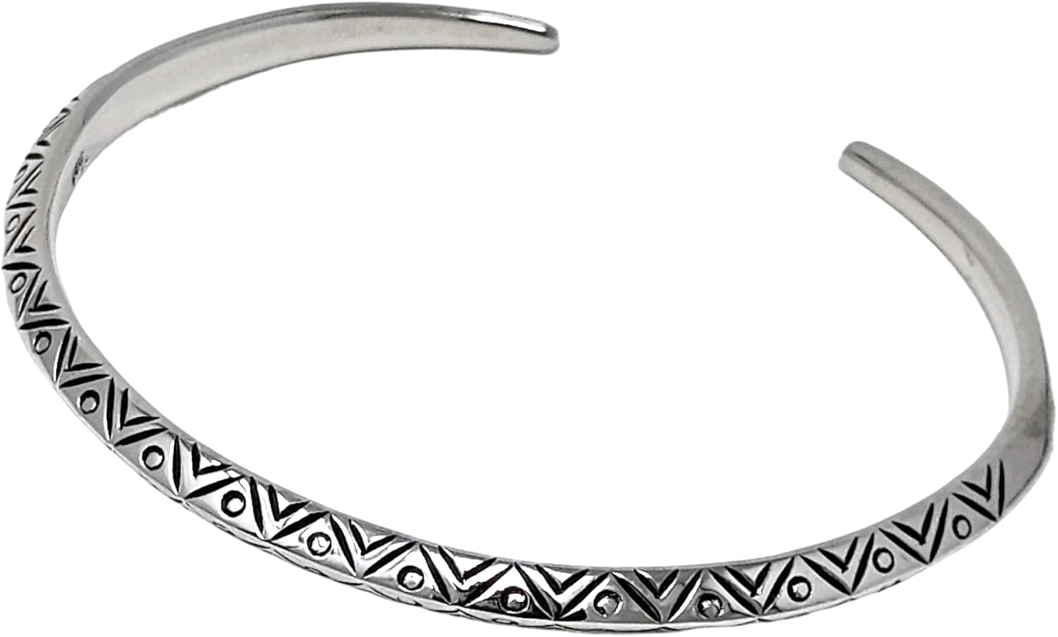 Silver Bangle Bracelet for Men and Women | Handmade Solid 925 Silver Bangle