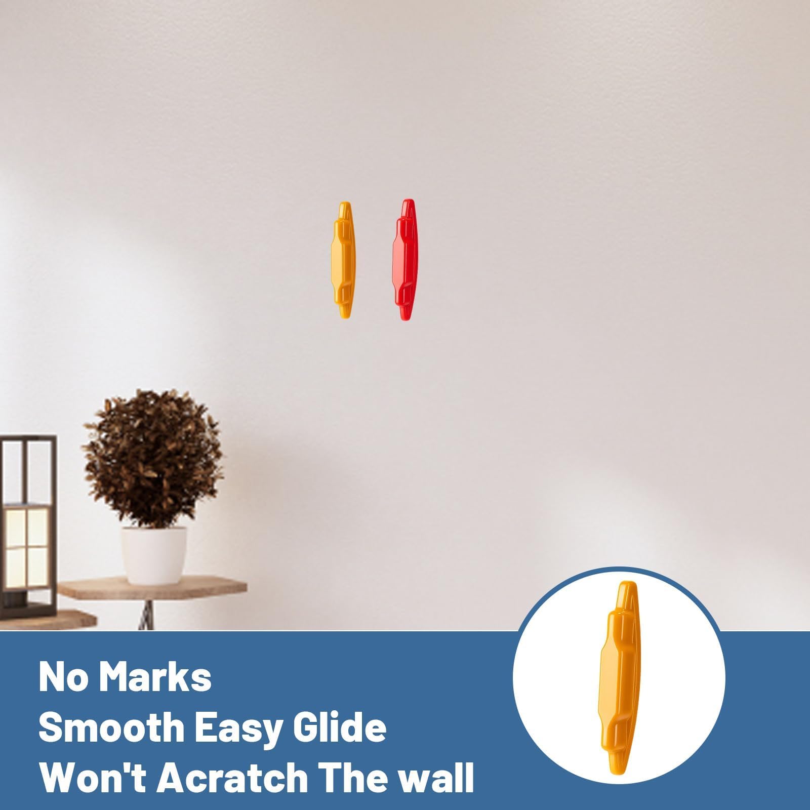 2 Pack Stud Finder, Stud Buddy Wall Scanner, Red and Yellow - Image 6