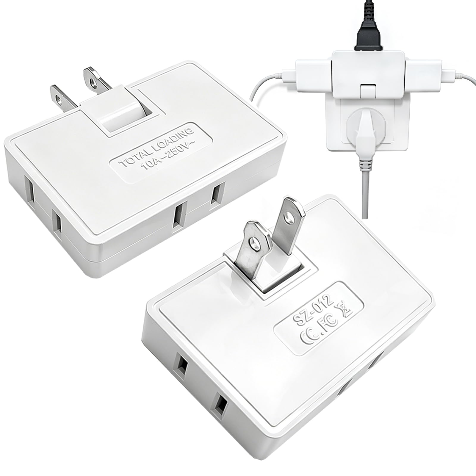 3 Outlet Wall Adapter - Power More Devices! -1 3 Outlet Wall Adapter - Power More Devices! -1