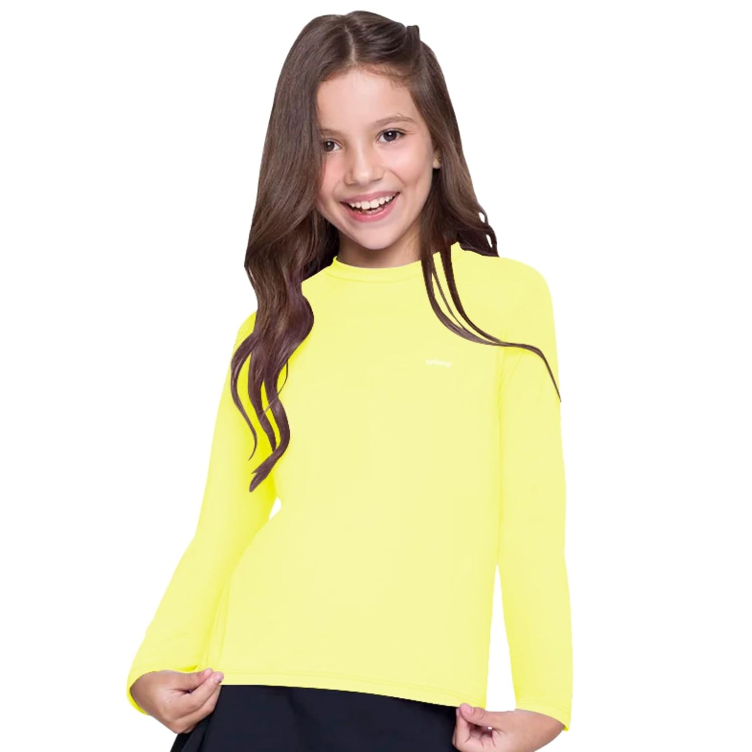 Camiseta Proteção Uv Infantil Manga Longa Selene Unissex
