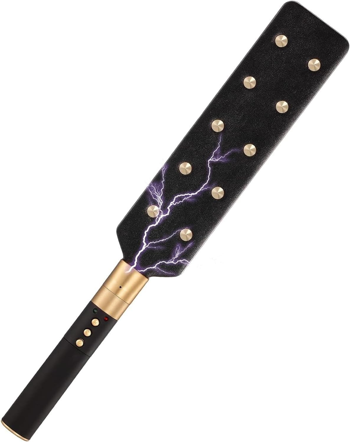 Electric Shock Leather Paddle, BDSM Props SM Torture Equipment - SM Supplies Leather Beat Training Hand Beat BDSM Electric Shock Beat Ass SM Adult Sex Toys BDSM Adult Fetish Slaves Couple Sex Toys
