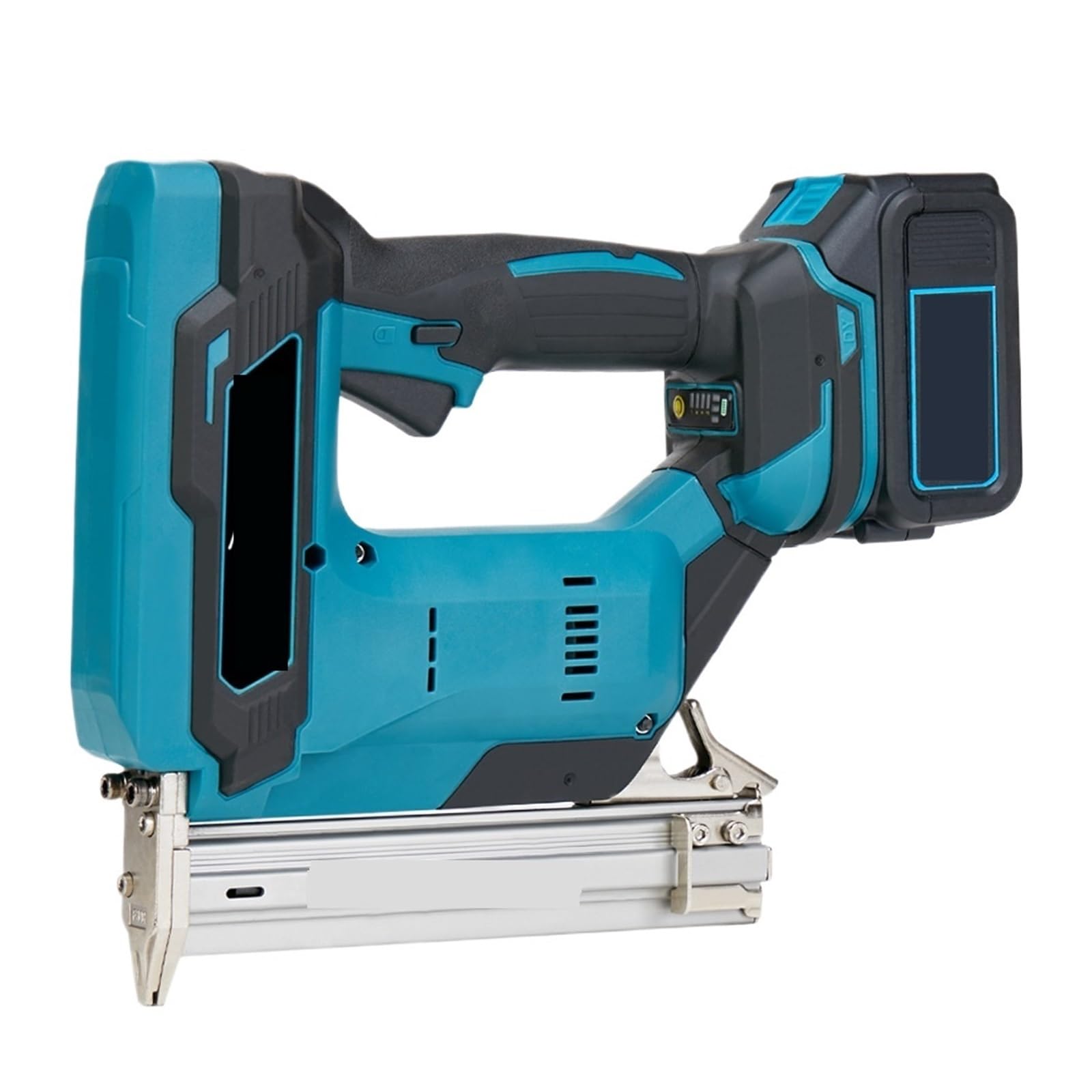 Chiodatrice Senza Fili Senza Fili Cordless F30 Pistola Sparachiodi Elettrica Cucitrice Chiodatrice Lavorazione Del Legno Batteria Al Litio + 1 Set Di Chiodi For Batteria 18V(No Battery)