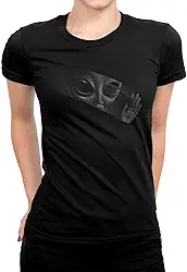 Camiseta Feminina Engraçada Alien Inside Espaço Geek Blusinha