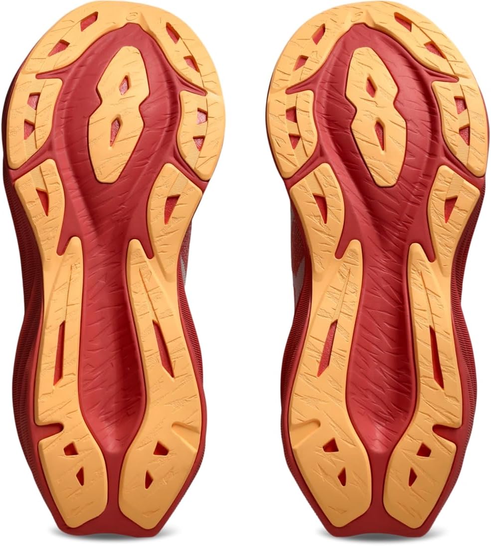 ASICS Women's DYNABLAST 5 Running Shoe, 12, Dark Pink Clay/Fawn