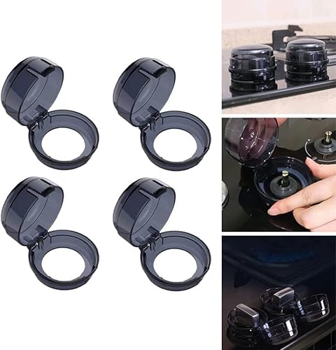Miniatura 4 de 4 fundas para pomos de estufa, cubiertas para pomos de horno, cerraduras para niños, protección contra incendios, interruptor de cocina, seguridad