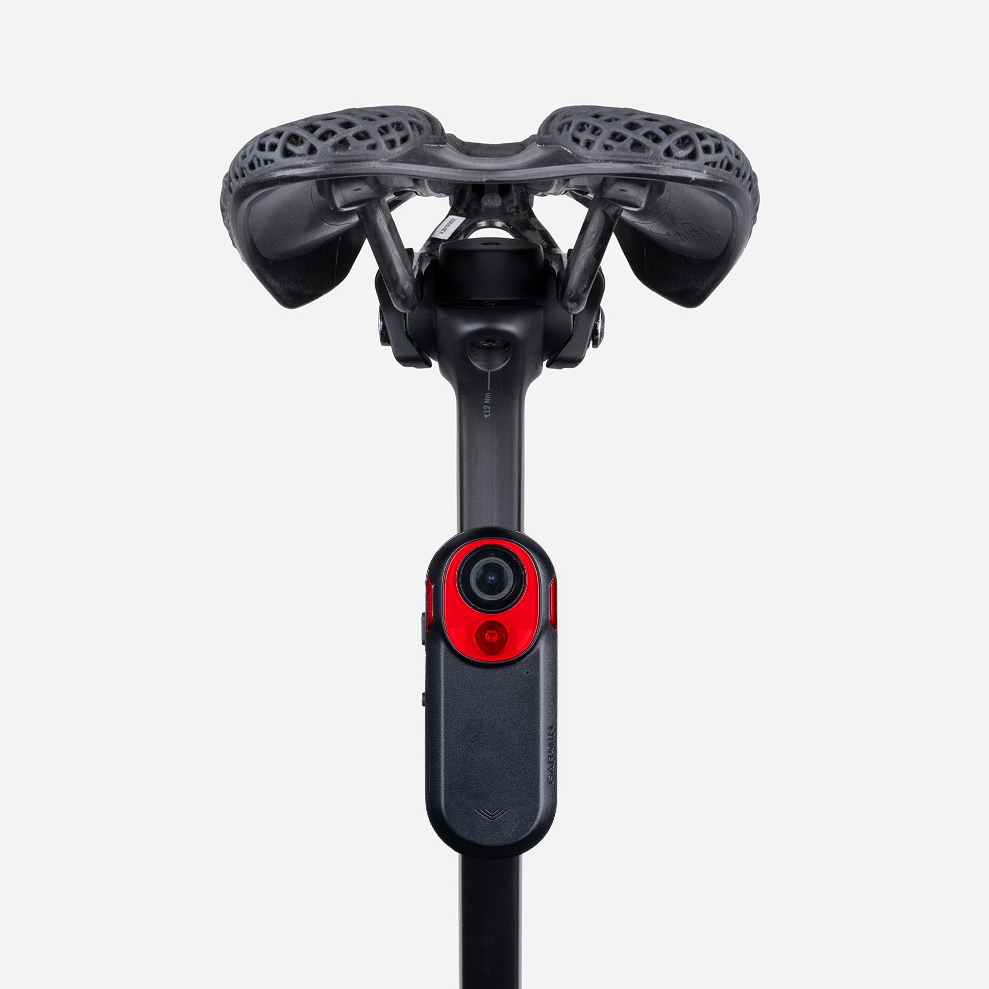 Supporto reggisella per bicicletta, 3D stampato in fibra di carbonio, sella per bicicletta Garmin Varia 715, compatibile con Canyon Aeroad Gen 4, montaggio a bullone (posizione