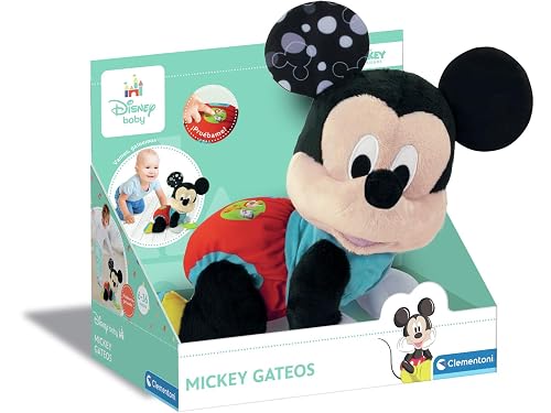 Clementoni - Peluche Baby Mickey Gateos Clementoni
