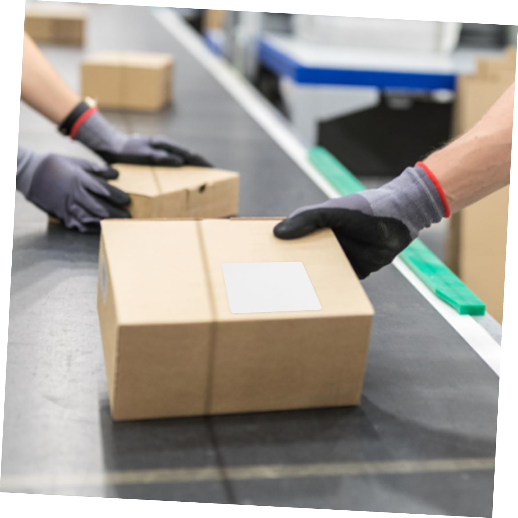 Tofficu Etiquetas Térmicas de Código de Barras Papel Adhesivo para Etiquetas Exprés de Envío Postal de Dirección Autoadhesivas