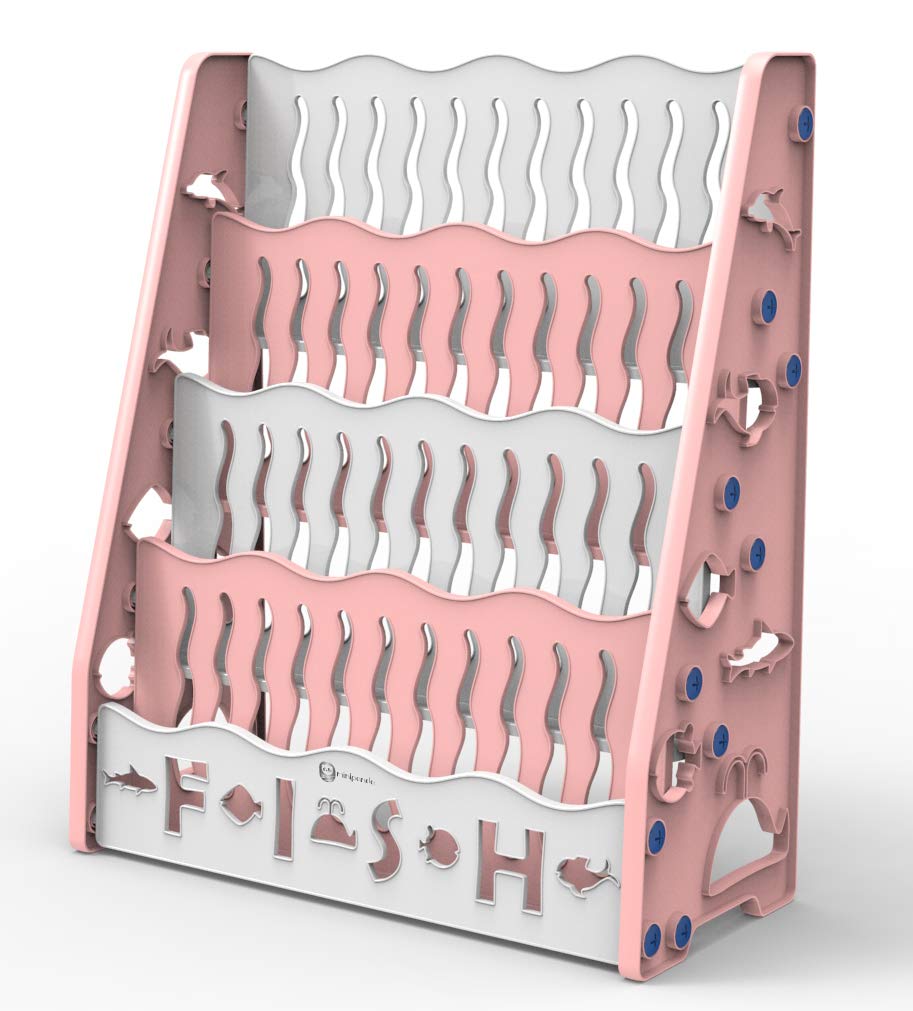 Koo-diMini Panda Book Nook Organizer 3Y And Above, Pink