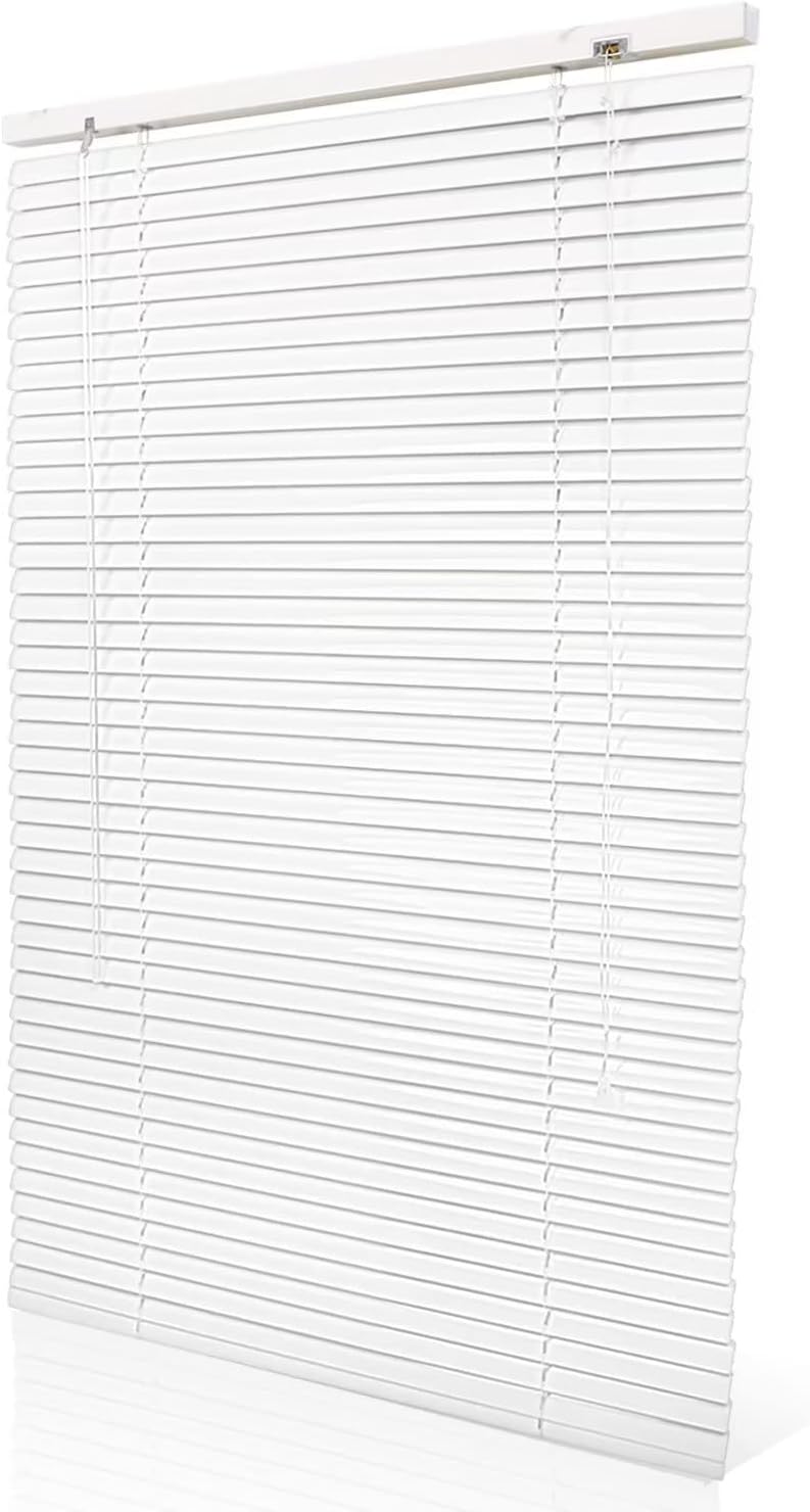 DongLuY Aluminum Horizontal Mini Blinds 1 Inch Blades, Light Filtering Blinds for