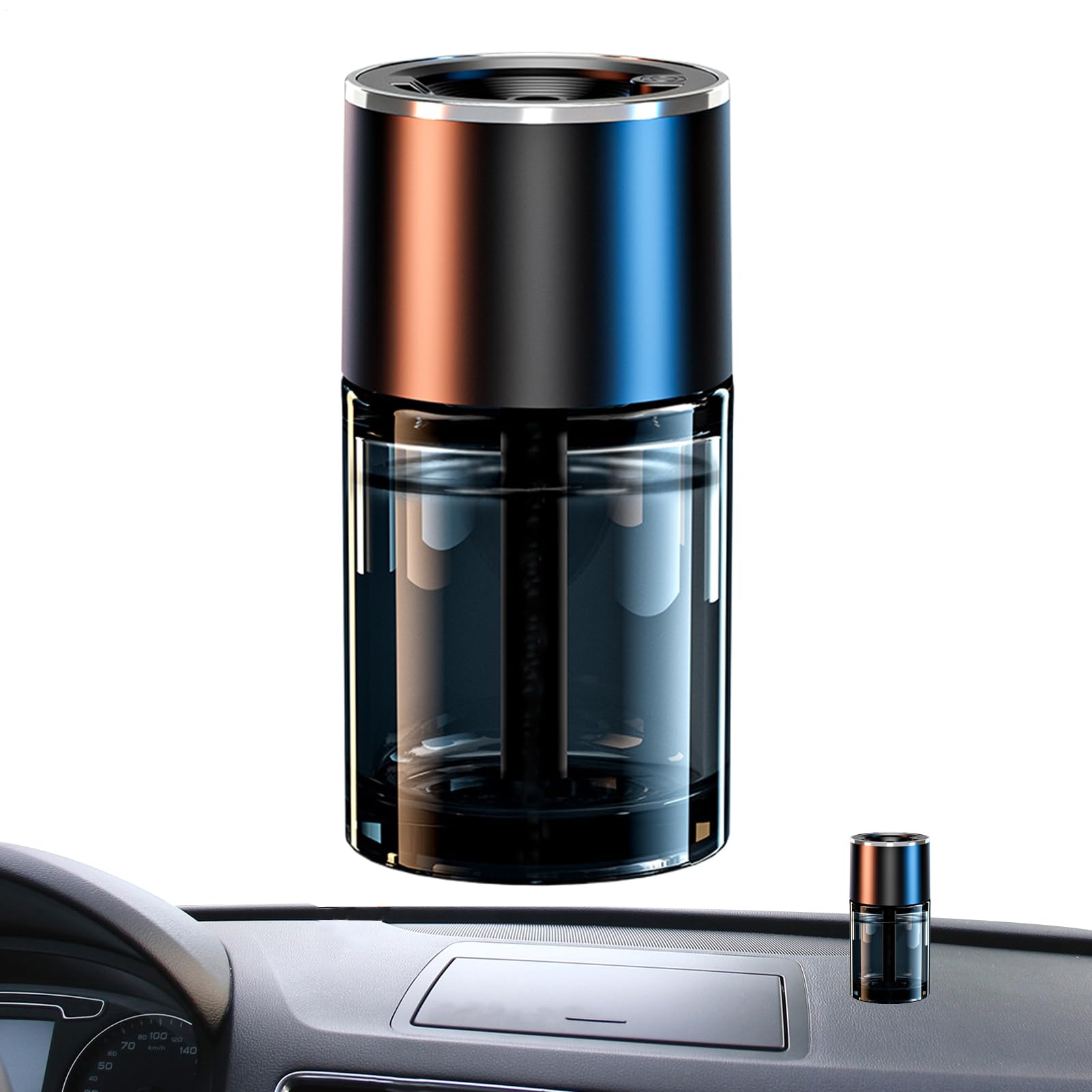 Difusor De Aromas Para Coche Difusor Aromático Con Luz Ambiental Para | Accesorio Interior para Automóviles Camiones Autocaravanas