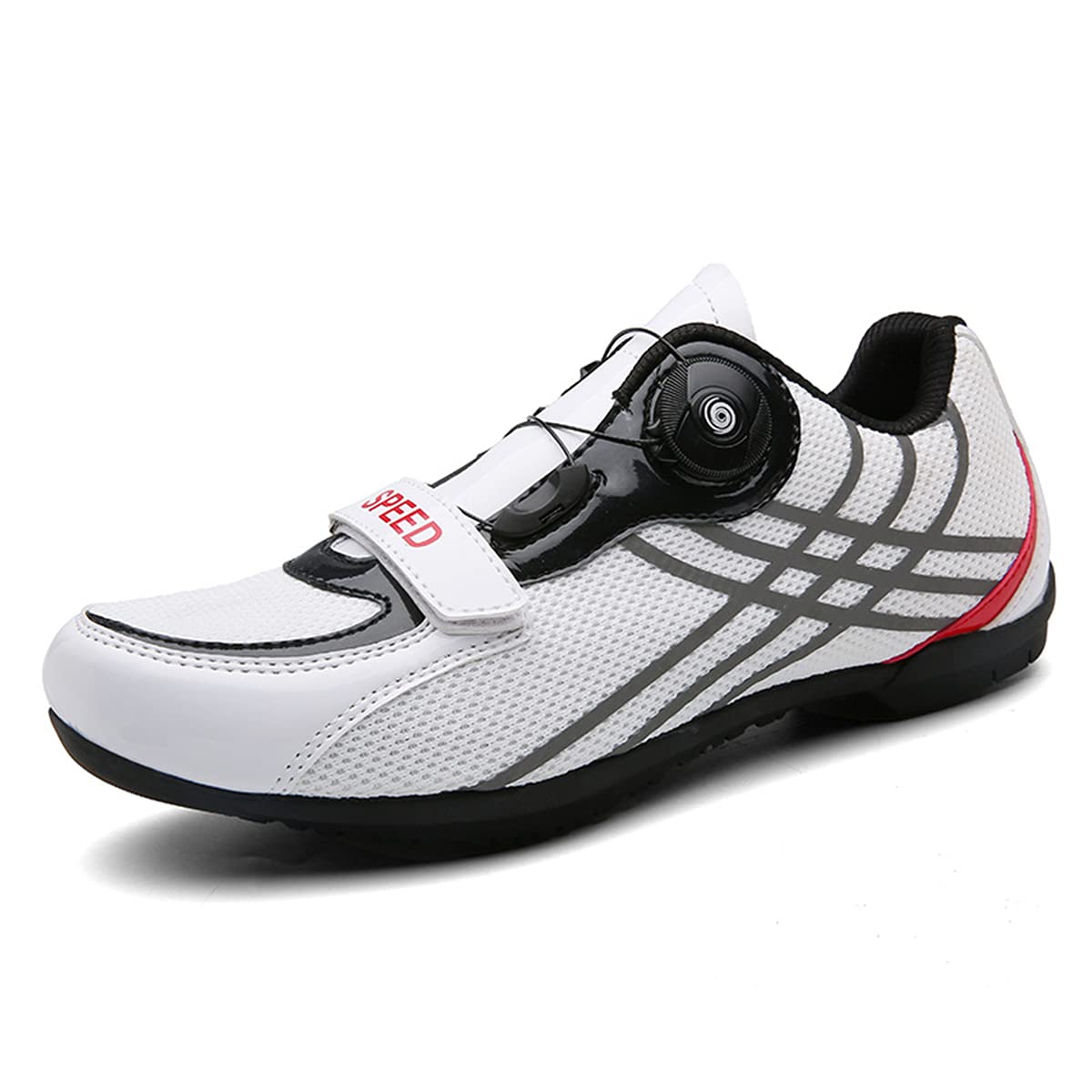 Scarpe Bici da Uomo Donna Scarpe da Mountain Bike Suola di Gomma Antiscivolo Sportive Comode Traspiranti Flat
