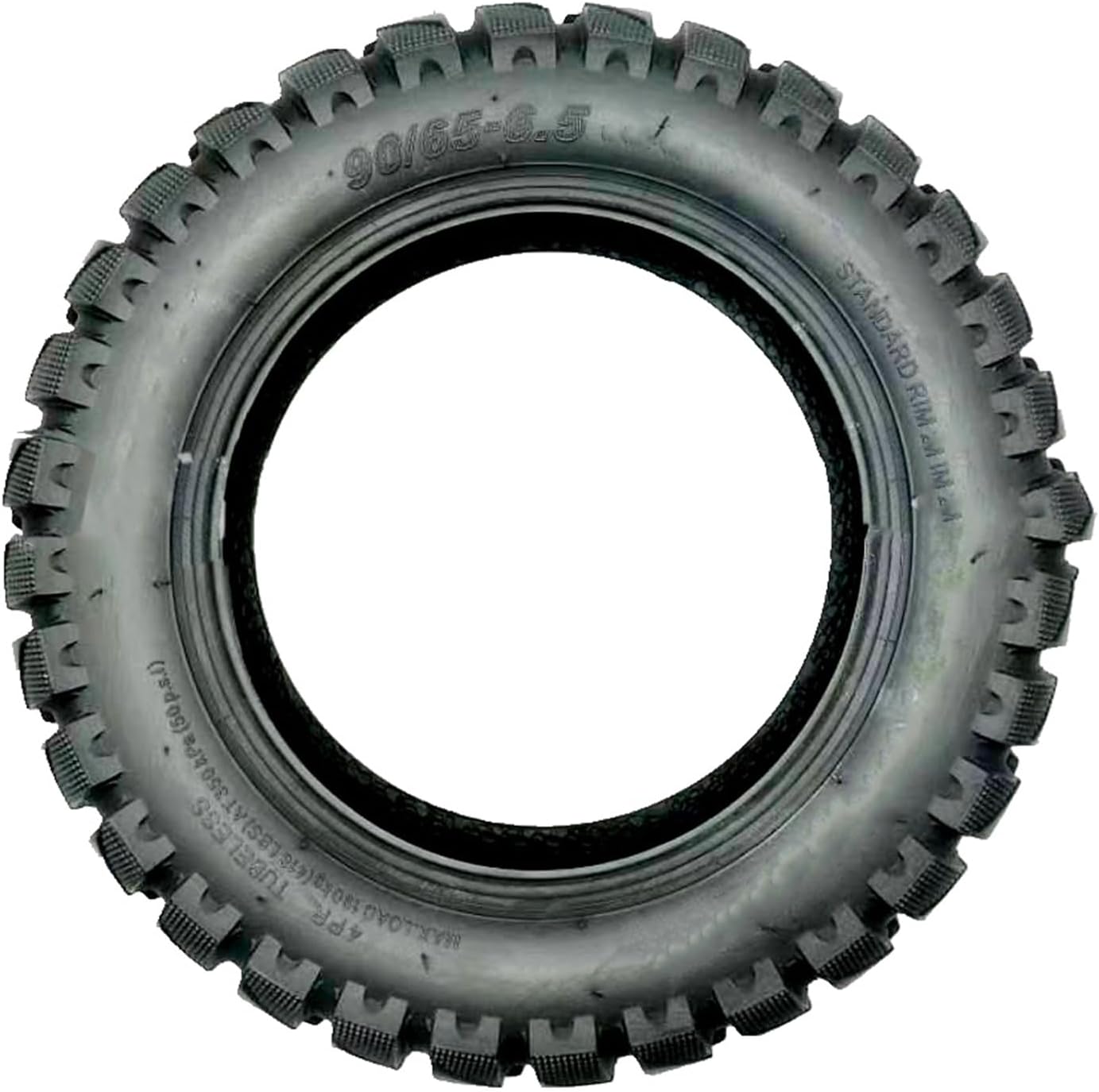B,Electric Scooter Tires, 90/65-6.5 Thick Wear Resistant Vacuum Tires, for 11" Electric Motorcycle Tire Replacement Accessories