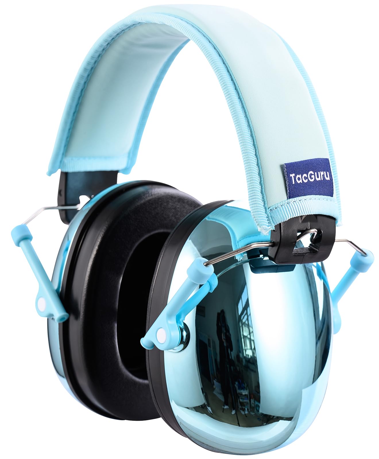 TacGuru 130 Gemstones Edition, Kids Ear Protection Earmuffs, Hearing Protection for Kids, One Size for 3-16 Yr Old