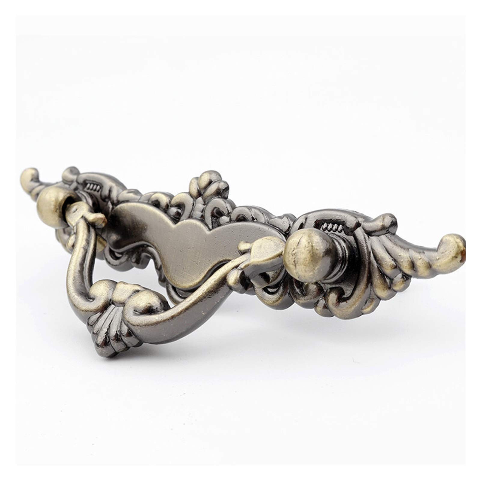 Nhawmebnz Bronze Antique Cabinet Drawer Handles Retro Zinc Alloy Kitchen Cabinet Door Handle Furniture Knobs Hardware Cupboard Pulls