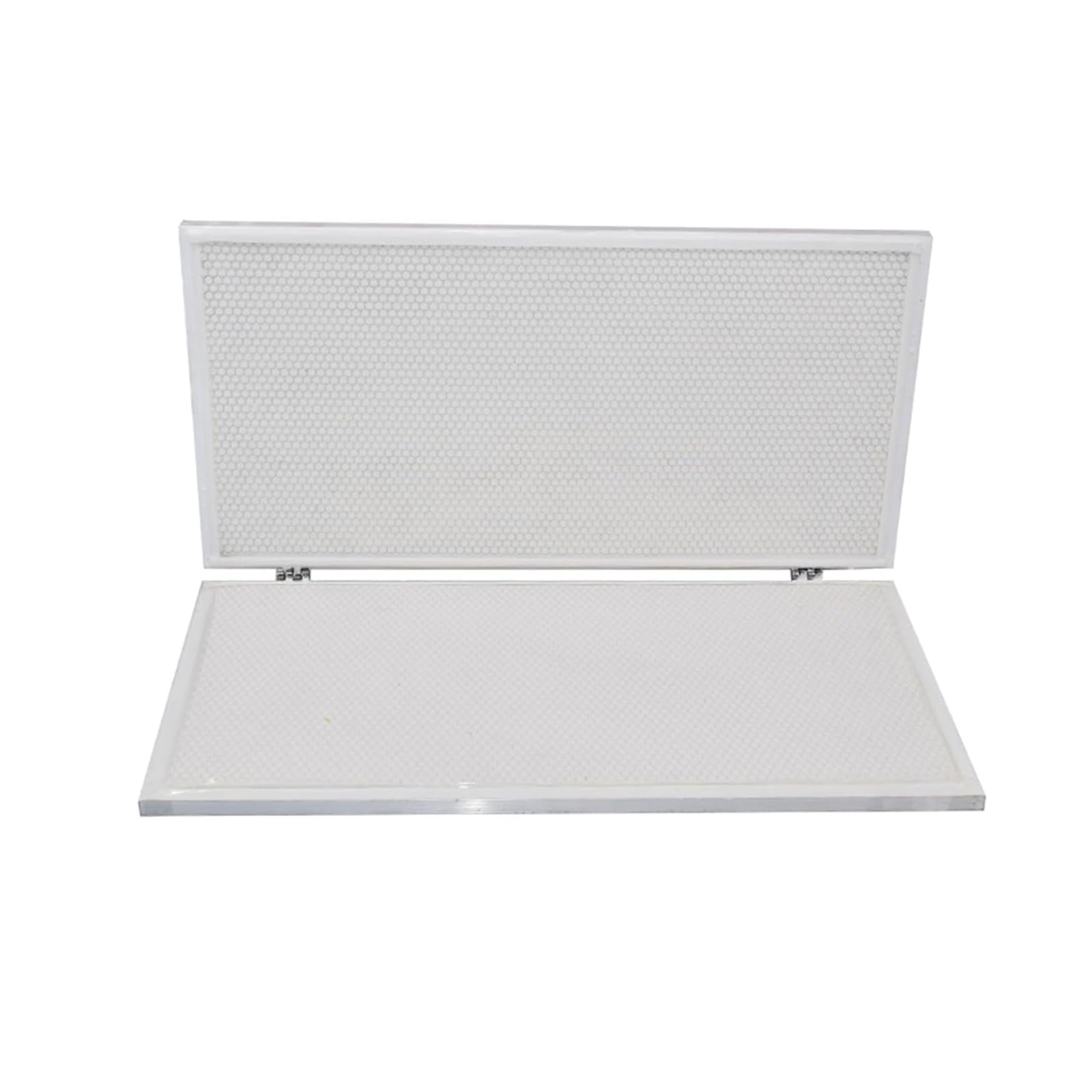 Maszyna do podkładu z wosku pszczelego, silikonowe narzędzie do podkładu grzebieniowego z metalową płytą tylną, 41,5 x 19,5 cm, komora 5,35 mm, materiały pszczelarskie do gospodarstwa