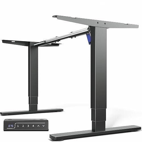 VIVO Electric Stand Up Desk Frame Workstation with Memory Touch