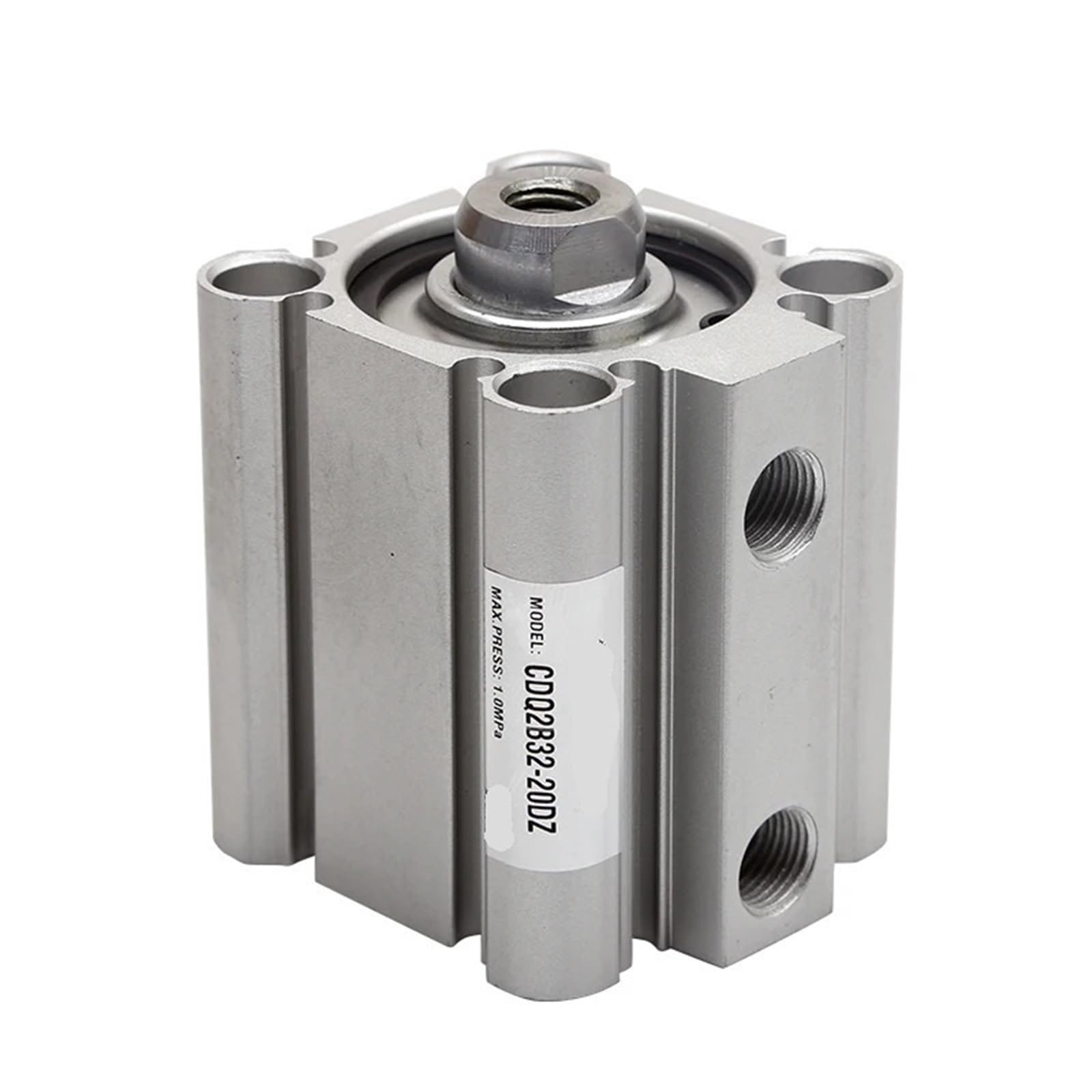 Cilindro compacto CDQ2B32-20DZ SMC compatible de doble efecto con carrera de 20mm 5
