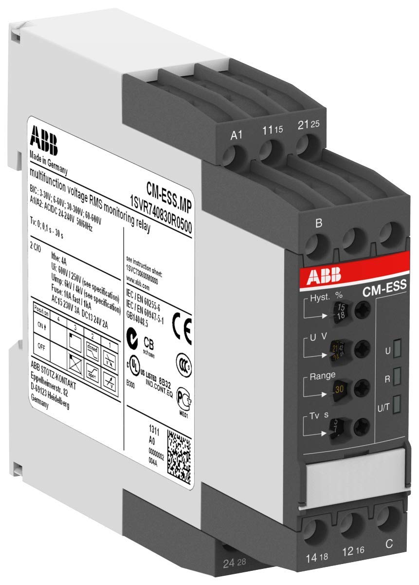 ABB CM-​ESS.​MS 600V, Al. 24-​240 Vca/​cc-​vite