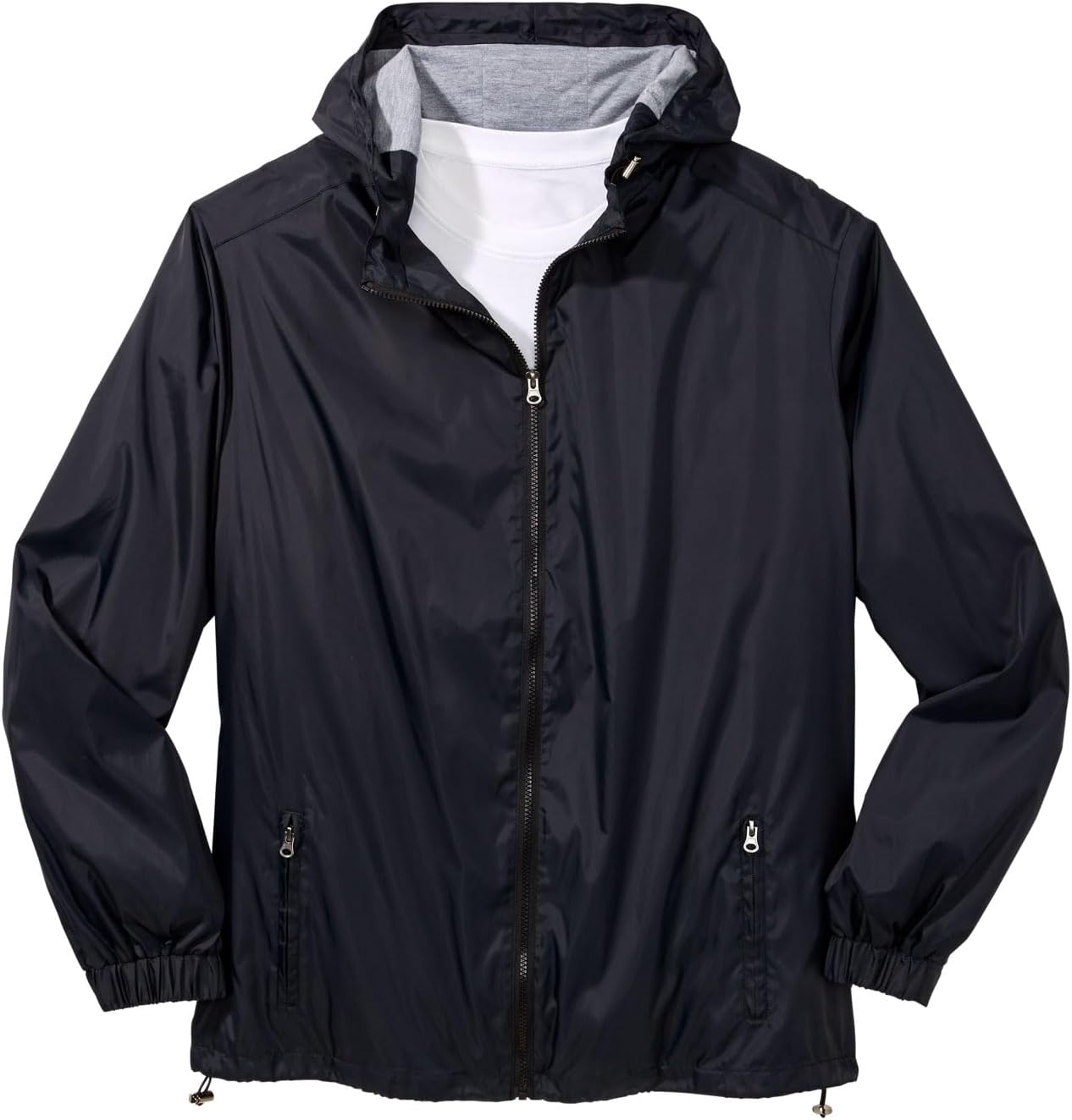 KingSize Men's Big & Tall Jersey-Lined Windbreaker