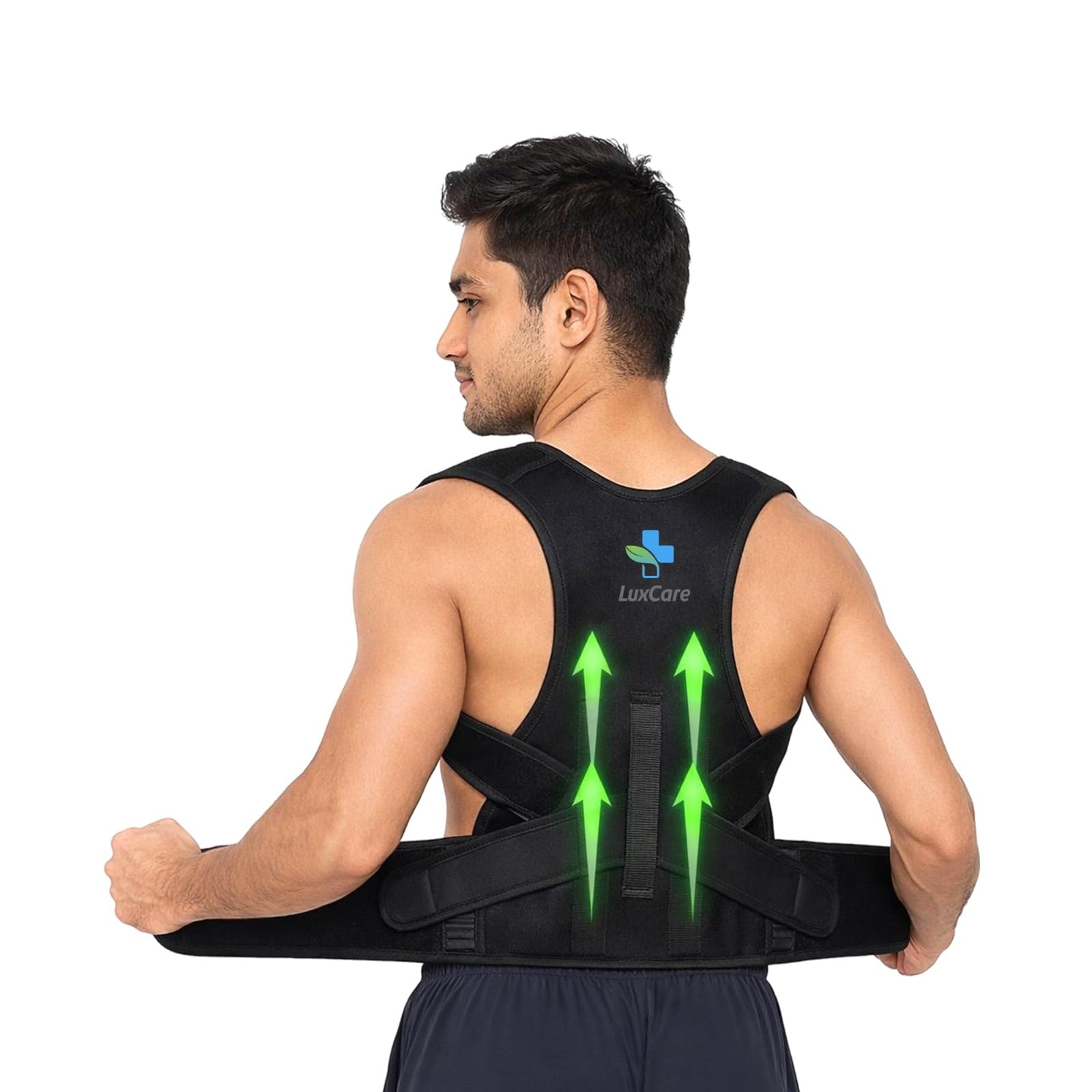 Posture Corrector for Men & Women | Adjustable Back & Shoulder Support Belt for Straight Posture | Breathable Upper Back Brace for Neck, Spine & Shoulder Support | Universal Fit