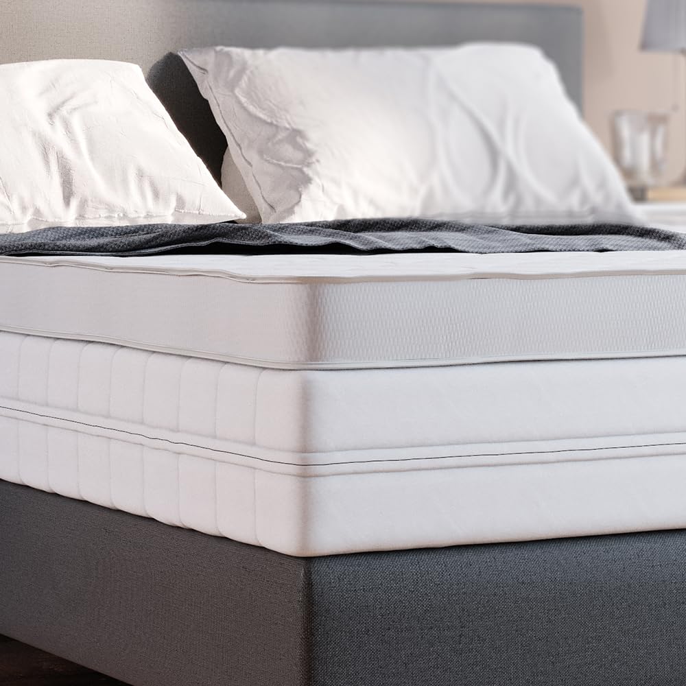 Vitalispa Protector de colchón, Blanco, 160 x 200 cm | Lavable, transpirable, apto como protección contra la humedad y lavable hasta 60 grados