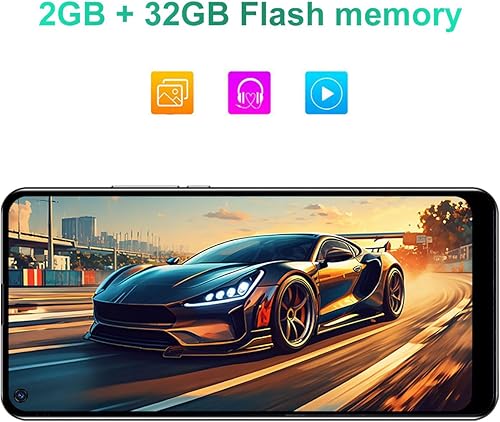 Miniatura 4 de Smartphone 2G+32G (ampliable a 128G), pantalla HD de 6.35 pulgadas, teléfono desbloqueado de red 3G, batería de 2950mAh, teléfono celular Android