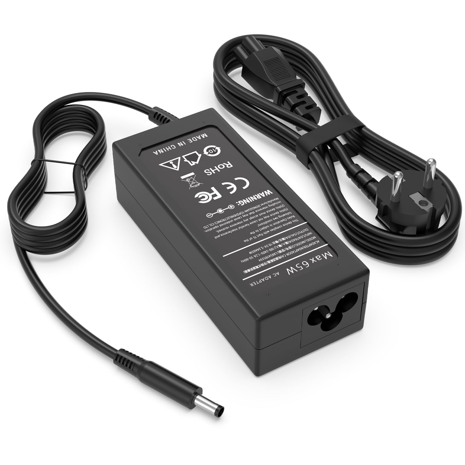 65W Laptop Netzteil für Dell Inspiron 15 16 5645 5420 5425 5620 3520 3521 3525 5625,Latitude 3520 3420 3320 3540 3340,Vostro 3400 3500 3420 3425 3520 Laptop Ladegerät Power Adapter