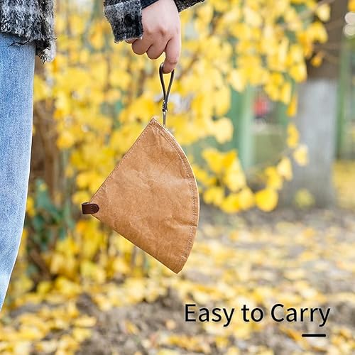 Miniatura 6 de watchget Bolsa para filtro de café, bolsa de almacenamiento de filtro de papel de café, reutilizable, impermeable, soporte para filtro de papel