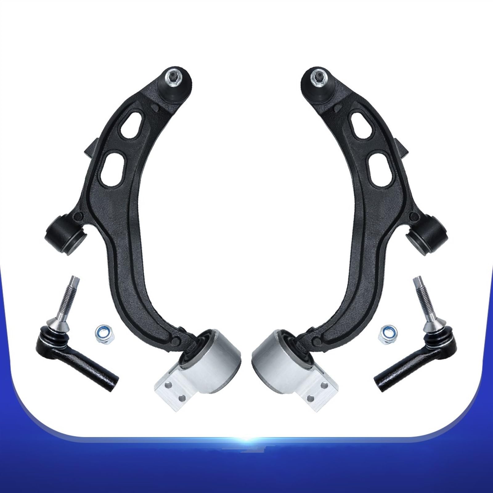 ricambi auto Compatibile Con Ford Per Taurus Per Flex AWD FWD 2010 2011 2012 RK622916 Kit Sospensione Tirante Braccio Controllo Inferiore Anteriore Braccio Controllo Braccio Oscillante