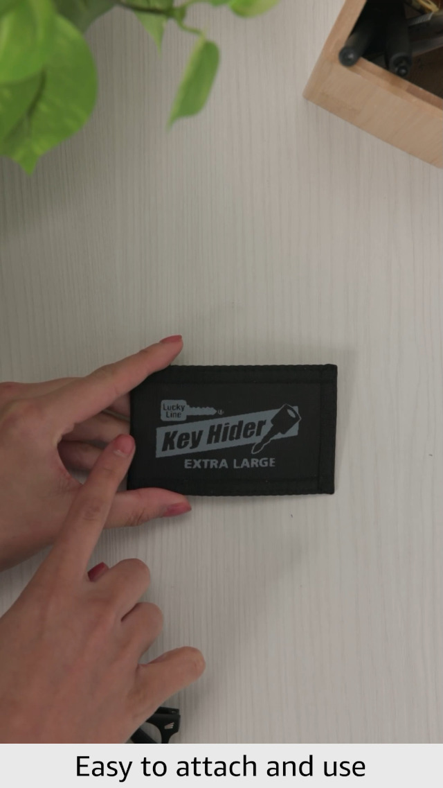 Amazon.com: Lucky Line Key Hider Pouch, Velcro Nylon