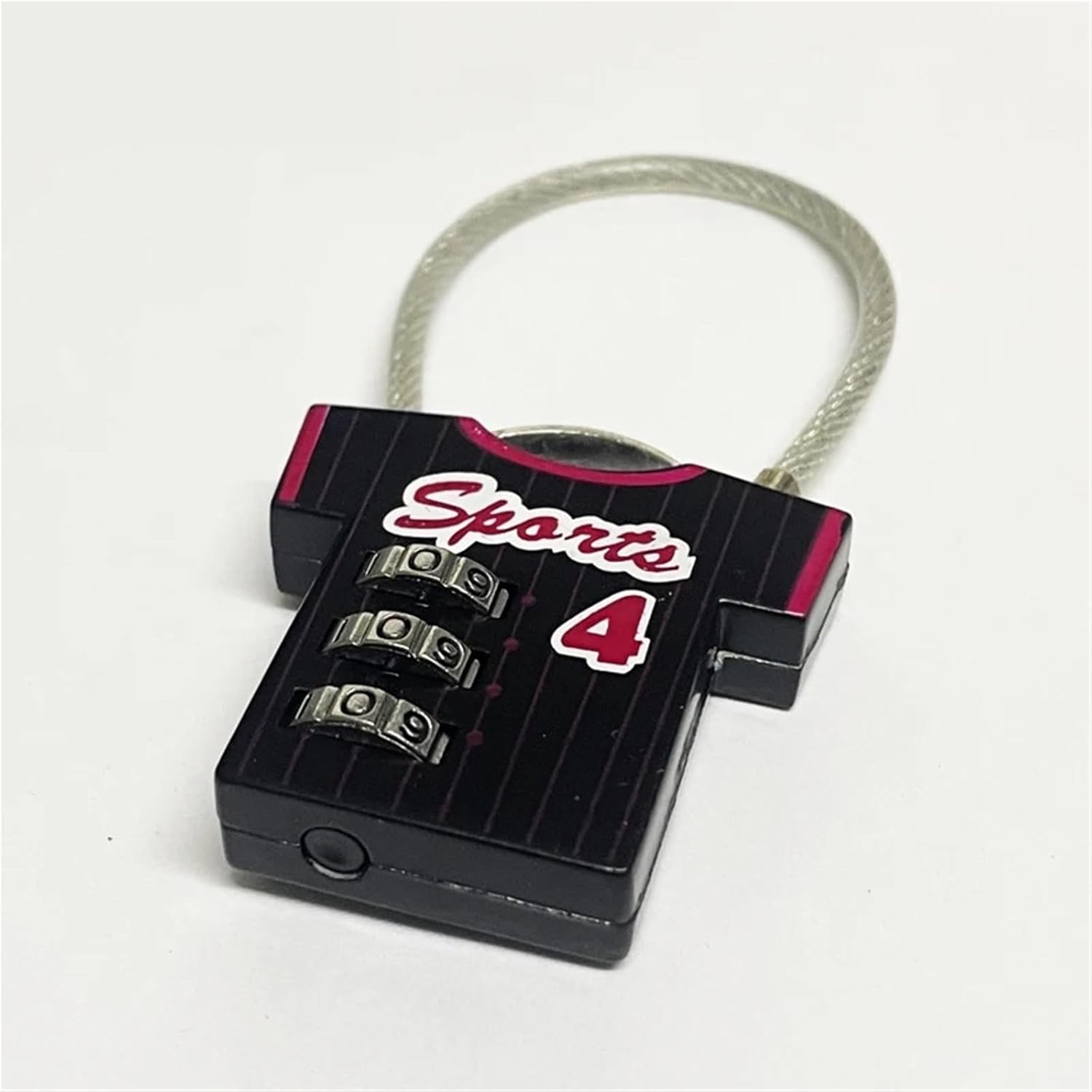 Combination Padlock Password Clothes Lock for Storage-Box Jewelry Box Travel Bag Handbag Backpack Locker ZS07 1Pcs(Satin Nickel)