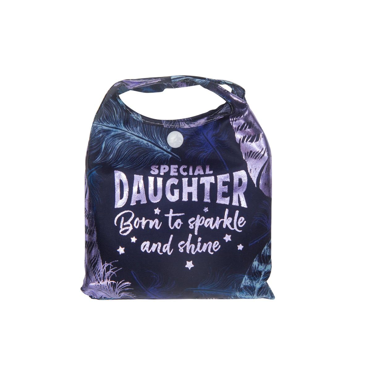 History & Heraldry Personalised Sparkle Shopper Bag (Daughter) โ image 1